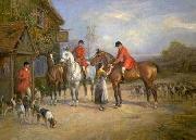 unknow artist Classical hunting fox, Equestrian and Beautiful Horses, 175. France oil painting artist